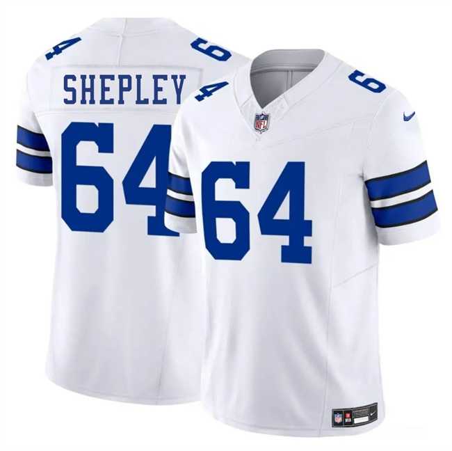 Men & Women & Youth Dallas Cowboys #64 Dakoda Shepleyss White 2025 F.U.S.E. Vapor Untouchable Limited Stitched Jersey,We sell and wholesale Men & Women & Youth Dallas Cowboys #64 Dakoda Shepleyss White 2025 F.U.S.E. Vapor Untouchable Limited Stitched Jersey on line form chian!